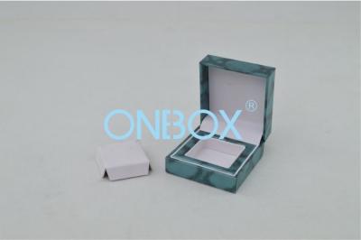 China Small leather plastic jewelry retail packaging boxes for female earring or finger ring for sale