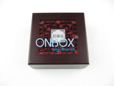 China Handmade Wooden luxury packaging boxes / Chinese style vintage jewellery box for bangle for sale