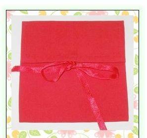 China Gift Cotton Drawstring Pouch Closed With Ribbon , Custom String Bags for sale