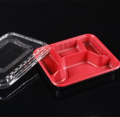 China fast food plastic packaging box containers for sale