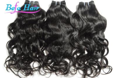 China Chocolate / Wine Red Brazilian Virgin Human Hair Water Wave Hair Weave​ for sale