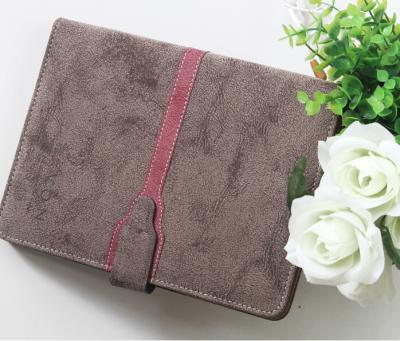 China creative thick leather retro large loose-leaf notebook diary notepad business cute Korean for sale