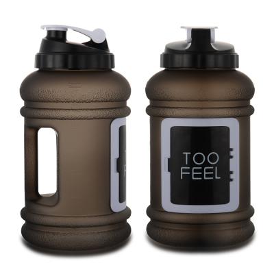 China Wholesale Viable Plastic Large Capacity 2.2L Leakproof Sports Water Bottles BPA Free For Outdoor Fitness Gym Yoga Travel Recycling Camping for sale