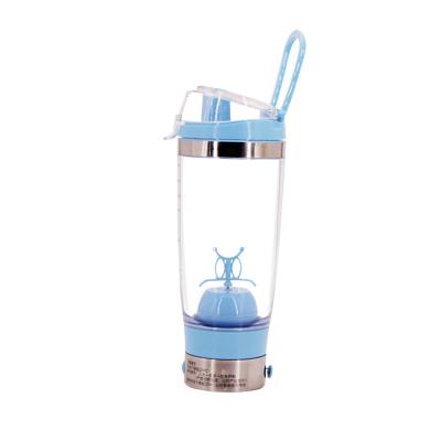 China Viable BPA Free Electric Protein Shaker Bottle 450ml Mixing GYM Bottles Portable Mixing Shaker Mixer Cup Milk Powder for sale