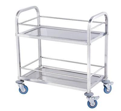 China A1012 Restaurant Equipments Oval Liquor Cart With Wheels 750X400XH835 Mm for sale