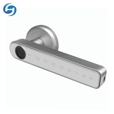 China Huiyou desktop access 190 smart handle fingerprint digital safe door lock Huiyou ttlock for sale