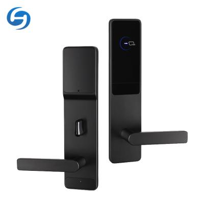 China Desktop Huiyou Alloy Card Entry BT E901 Hotel Aluminum Intelligent Lock With Control System for sale