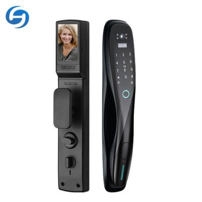 China DF1 Biometric Control Built-in Camera APP Desktop Huiyou Fingerprint Door Hotel Smart Hotel Lock for Home for sale