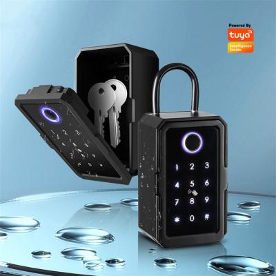 China Huiyou hot sale office hard keyless entry k3 lock box finger password tuya app smart key control for sale