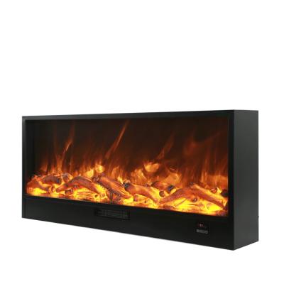 China Wall Embedded TV Cabinet Electric Fireplace Heater Cheminee Electrique for sale