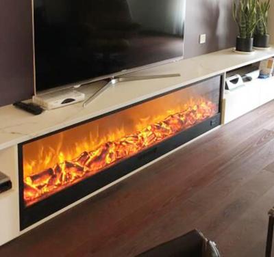 China CE Certification LED Electric Fireplace  110V-220V RA- 1500 Heating for sale