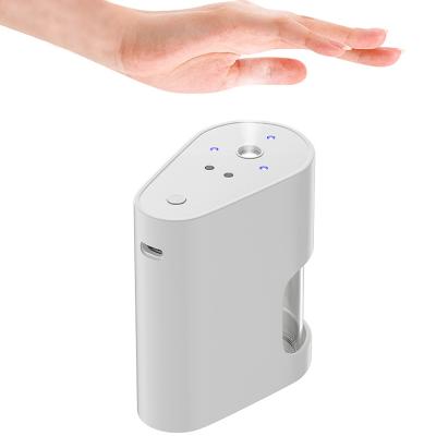 China Portable Automatic Foam Soap Dispenser Hands Free Mini Touchless Induction Alcohol Sprayer for sale