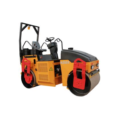 China 3ton Fully hydraulic double drum vibratory roller  KD03 for sale