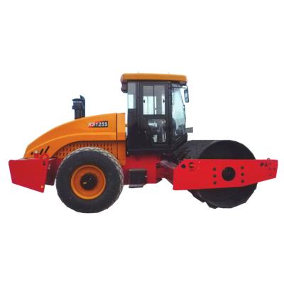 China 12ton Fully hydraulic single drum vibratory roller  KS125S / KS125D for sale