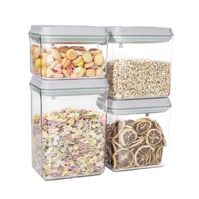 China AnKou Kitchen Storage Airtight Freshness Keeping Food Container Sets With Lid 4 Packs-- Reusable Food Storage Set for sale