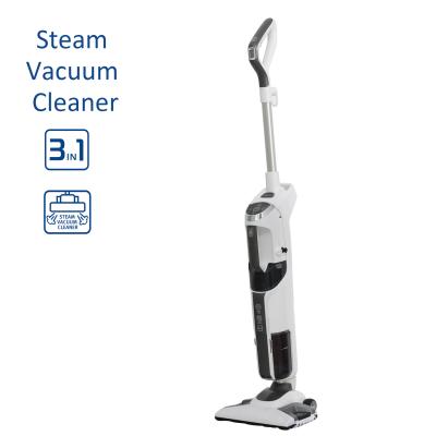 China Hotel New Arrival 3 In 1 Upright Handy Electric Steam Stick Floor Vacuum Cleaner Wet And Dry Mop for sale