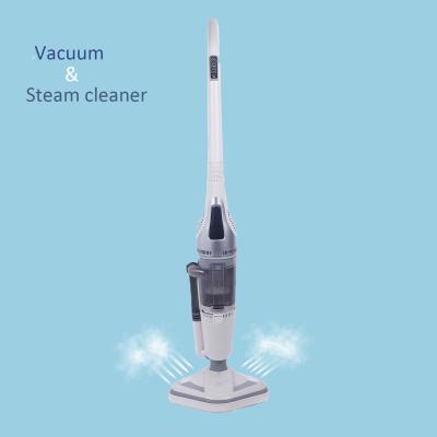 China Popular Hotel New Design Home 2 In 1 Stick Steam Mop Upright Vacuum Cleaner for sale