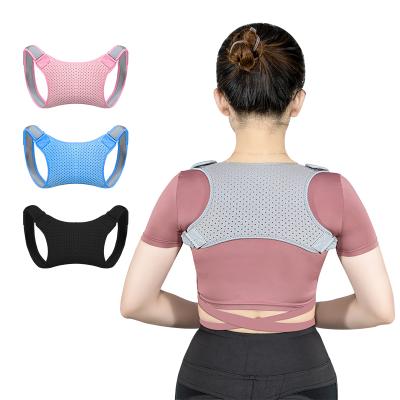 China Elasticity Adjustable Breathable Comfortable Brace Straightener Back Posture Brace for Slouching Back Corrector Shoulder Posture Support for sale