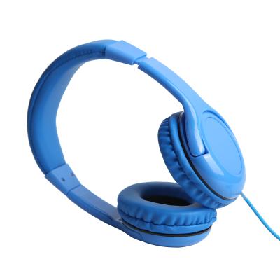 China High Quality Modern Design Headband Safe Wired Earphone Limited To 85db Child Earphone for sale