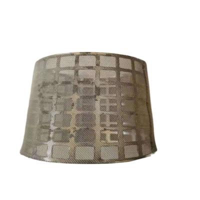 China Filtration Plant Production Cone Metal Mesh Filter Net Support Custom for sale