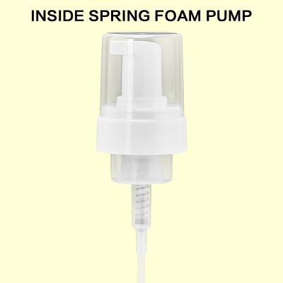 China 43mm Foam Pump PP Screw-on for Young Children inside SPRING 5 Years of Age Limit à venda