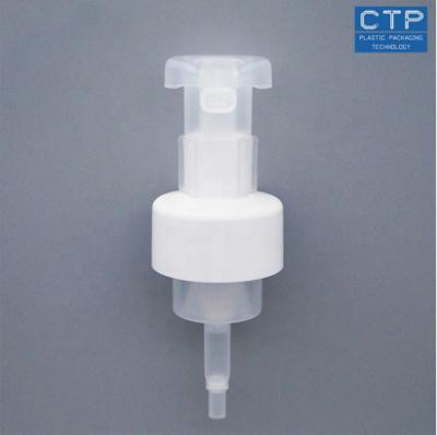 Cina White Women Hair Remove Foam Dispensing PP Foam Pump Head For Bottles Hygienic And Convenient in vendita