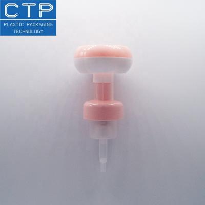 China Custom Tube Flower Foam Pump Dispenser By CTP Bulk Packed With Free Sample à venda