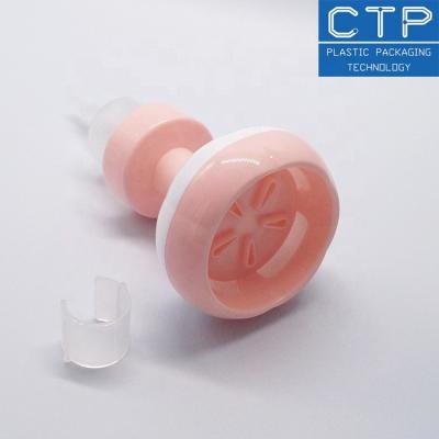 Chine Pompes à tête de pompe en plastique à mousse transparente avec verrouillage par pinceau à vendre