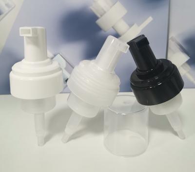 China White And Clear Plastic Foam Pump For Foaming Liquid Colourfull 43/410 Neck Size for sale