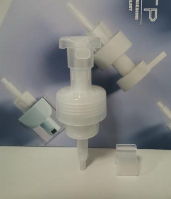 China Customized Foaming Pump Dispenser For Liquid Soap High Tranparent en venta