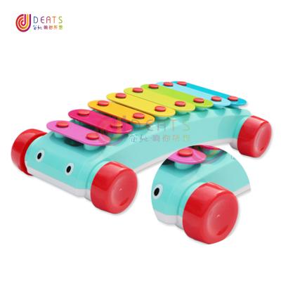 China Infant Gifts Toy Light Up Percussion Piano Case Piano Car Toy for sale