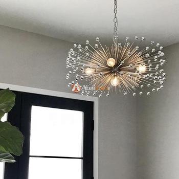 China small modern glass ball round chandelier for office decoration for sale