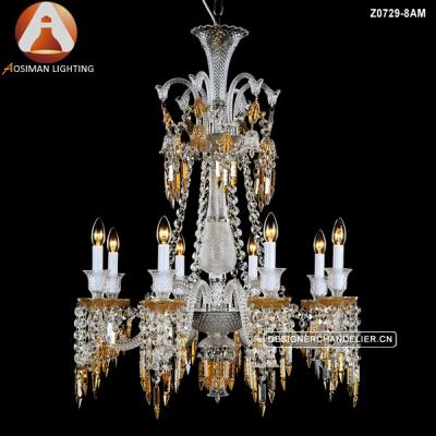 China 8 modern lightweight baccarat Charleston Candlestick for sale