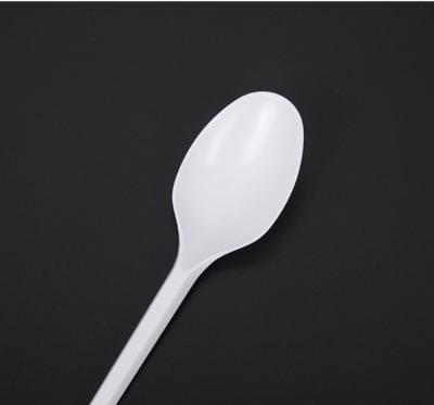 China Cheap and EU Directive Approval Disposable Plastic Disposable Spoon and Tablespoon for sale