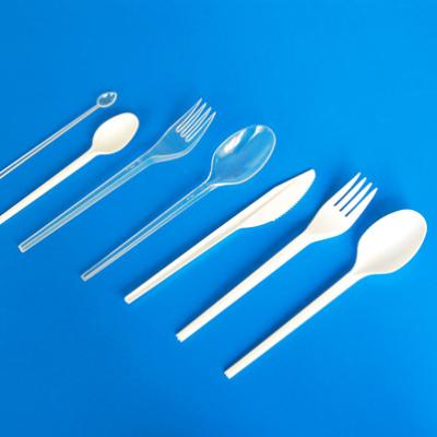 China Disposable Wrapped Plastic Airline Disposable 4-in-1 or 6-in-1 Cutlery Kits for sale