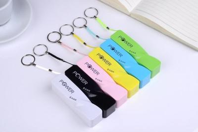 China High Capacity Mini Power Bank With Keychain , Mobile Power Bank Charger for sale