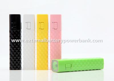 China 2600mAh Pocket Compact Portable Mobile Power Bank USB 18650 for sale