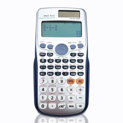 China Dual Test 12 Digit Student School Calculator Power Supply Scientific Mathematical Solar Powered Calculator for sale