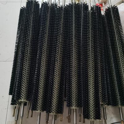 China Conveying.ect First Quality Industrial Tape Spinning Brush Nylon Roller Brush Cleaning for sale