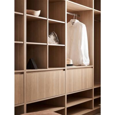 China (Size) Adjustable Craftsman Bespoke Bedroom Closets Open Door Cabinet Ideas for sale