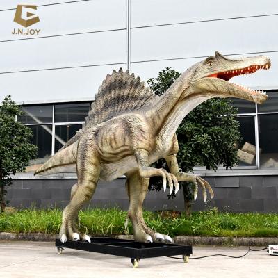 China Museum Dinosaur High Quality Animatronic Spinosaurus Textured Elastic Fabric for sale