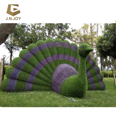 China SC-RT-GS01 Animal Grass Sculpture In Factory Eco - Friendly Artificial Sculpture for sale