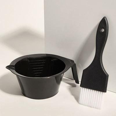 China Two-Piece Barber Shop Salon Styling Hair Kit Brush Dye Comb Dye Picker Dye Bowl Plastic Hair Dye for sale