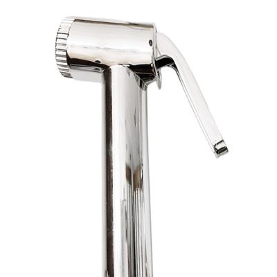 China No Needles Chrome ABS Chrome Shattaf Toilet Foucet Sprayer Toilet Shattaf Shattaf Spray Bathroom Spout Handheld Shower Head for sale