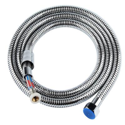 China High Quality Modern Chrome Clearance Braided Double Lock Flexible Shower Hose Bathroom Stainless Steel Hose for sale