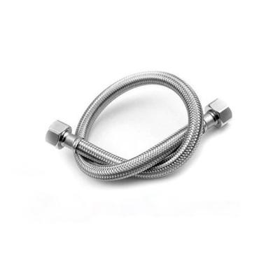 China Stainless Steel Wire Custom Chrome Plated Braided Stainless Steel Flexible Shower Hose for sale