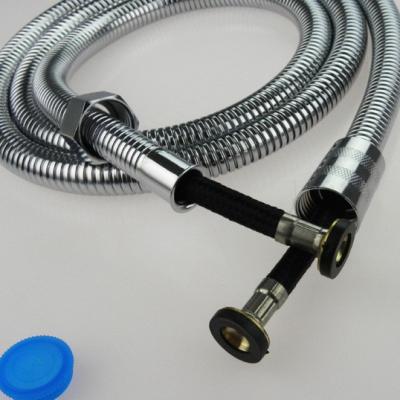 China 304 Stainless Steel EPDM Hose Flexible Shower Inner Tube Plastic Rubber Shower Hose For Bath Shower Room for sale