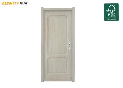 Chine Porte en bois HPL d'ISO9001 40mm de plaine résidentielle de peinture du pin à vendre