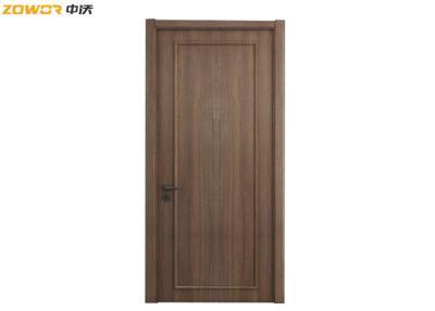 Chine le PVC de 40mm a fini la porte en bois simple affleurante de forces de défense principale de noyau solide à vendre