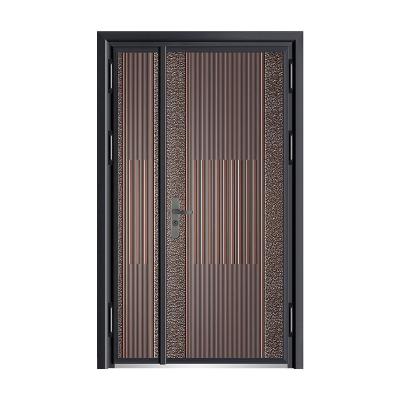 China New design iron villa exterior entry steel security door models for sale